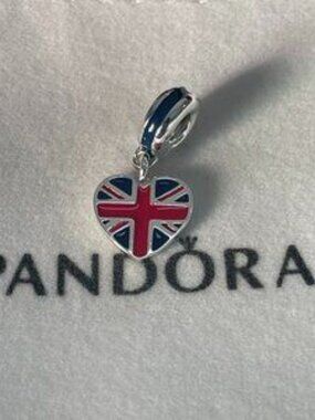 Pandora Great Britain Flag pendant
